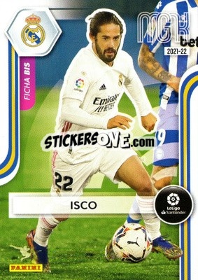 Sticker Isco - Liga 2021-2022. Megacracks n. 231bis - Panini