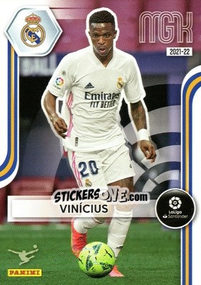 Sticker Vinícius Jr - Liga 2021-2022. Megacracks n. 234 - Panini