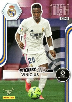 Figurina Vinícius Jr - Liga 2021-2022. Megacracks - Panini