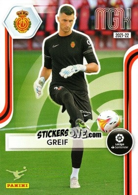 Sticker Greif - Liga 2021-2022. Megacracks - Panini