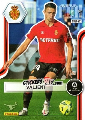 Sticker Valjent - Liga 2021-2022. Megacracks n. 239 - Panini
