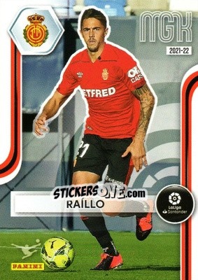 Sticker Raíllo - Liga 2021-2022. Megacracks n. 240 - Panini