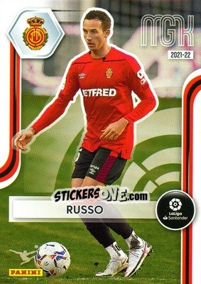 Sticker Russo - Liga 2021-2022. Megacracks n. 241 - Panini