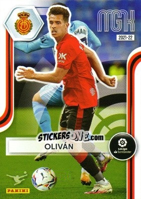 Sticker Oliván - Liga 2021-2022. Megacracks n. 242 - Panini