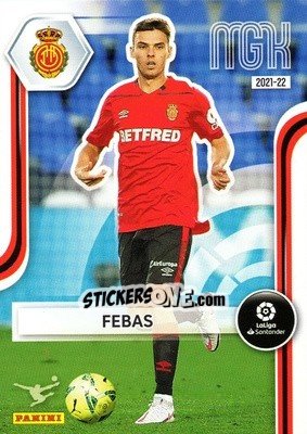 Cromo Febas - Liga 2021-2022. Megacracks - Panini