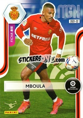 Sticker Mboula - Liga 2021-2022. Megacracks - Panini