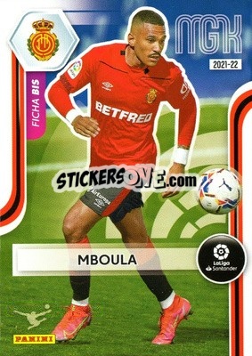 Sticker Mboula - Liga 2021-2022. Megacracks n. 248bis - Panini