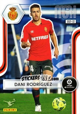 Sticker Dani Rodríguez - Liga 2021-2022. Megacracks - Panini