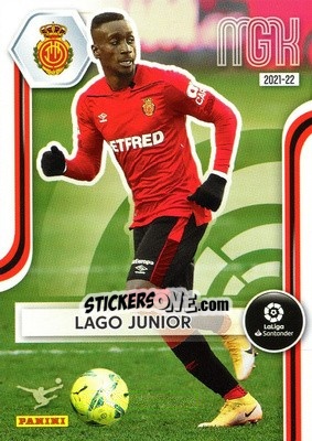 Figurina Lago Junior - Liga 2021-2022. Megacracks - Panini