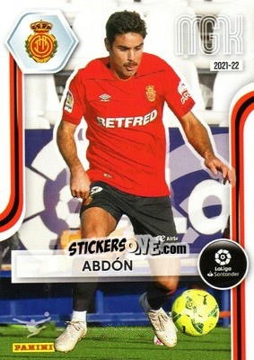 Sticker Abdón - Liga 2021-2022. Megacracks n. 252 - Panini