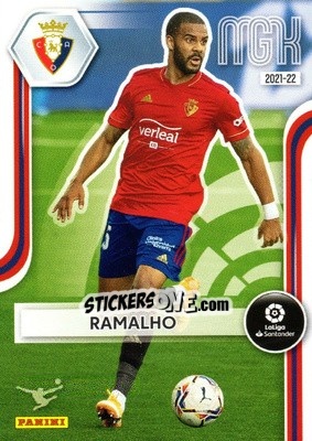 Sticker Ramalho - Liga 2021-2022. Megacracks n. 258 - Panini