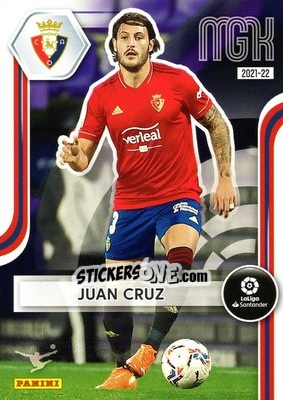 Cromo Juan Cruz - Liga 2021-2022. Megacracks - Panini