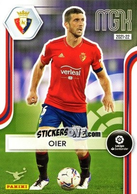 Sticker Oier - Liga 2021-2022. Megacracks n. 261 - Panini