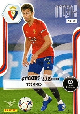 Cromo Torró - Liga 2021-2022. Megacracks n. 264 - Panini