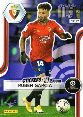 Cromo Rubén García - Liga 2021-2022. Megacracks - Panini