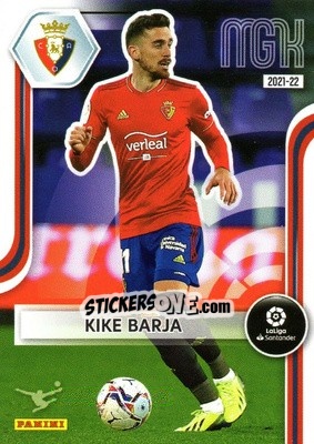 Sticker Kike Barja - Liga 2021-2022. Megacracks n. 268 - Panini
