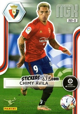 Figurina Chimy Ávila - Liga 2021-2022. Megacracks - Panini