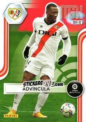 Sticker Advíncula - Liga 2021-2022. Megacracks n. 274 - Panini