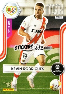 Sticker Kevin Rodrigues - Liga 2021-2022. Megacracks - Panini