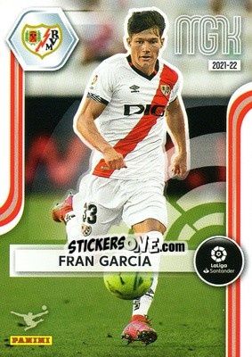 Cromo Fran García - Liga 2021-2022. Megacracks - Panini