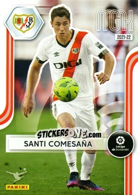 Figurina Santi Comesaña - Liga 2021-2022. Megacracks - Panini