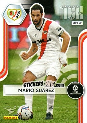 Cromo Mario Suárez - Liga 2021-2022. Megacracks - Panini