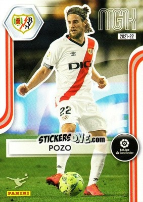 Sticker Pozo - Liga 2021-2022. Megacracks n. 282 - Panini