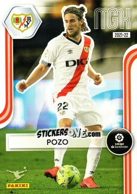 Cromo Pozo - Liga 2021-2022. Megacracks - Panini