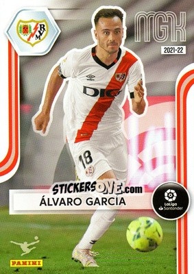Sticker Álvaro García - Liga 2021-2022. Megacracks - Panini