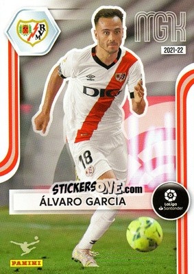 Sticker Álvaro García - Liga 2021-2022. Megacracks n. 287 - Panini