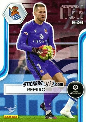 Sticker Remiro - Liga 2021-2022. Megacracks - Panini