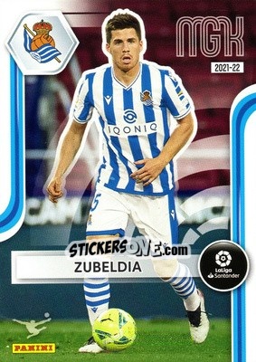 Sticker Zubeldia - Liga 2021-2022. Megacracks - Panini