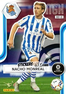 Sticker Monreal - Liga 2021-2022. Megacracks n. 296 - Panini
