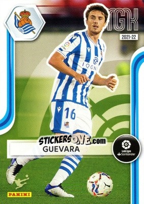 Cromo Guevara - Liga 2021-2022. Megacracks n. 298 - Panini