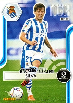 Sticker Silva - Liga 2021-2022. Megacracks n. 300 - Panini