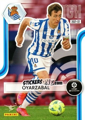 Cromo Oyarzabal - Liga 2021-2022. Megacracks n. 301 - Panini