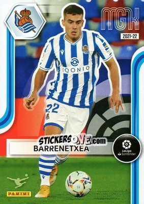 Sticker Barrenetxea - Liga 2021-2022. Megacracks n. 302 - Panini