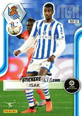 Sticker Isak - Liga 2021-2022. Megacracks - Panini