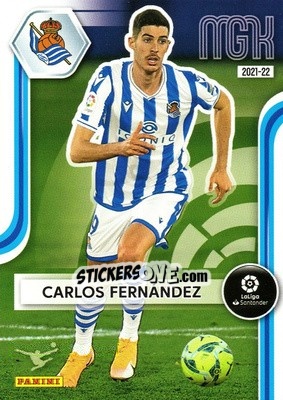 Figurina Carlos Fernández - Liga 2021-2022. Megacracks - Panini