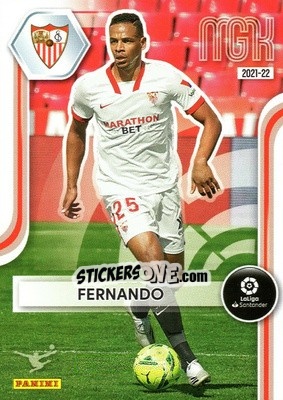 Cromo Fernando - Liga 2021-2022. Megacracks - Panini