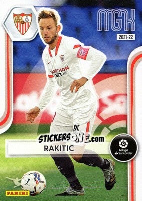 Sticker Rakitic - Liga 2021-2022. Megacracks n. 317 - Panini