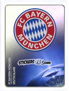 Sticker FC Bayern Munchen Badge - UEFA Champions League 2011-2012 - Panini