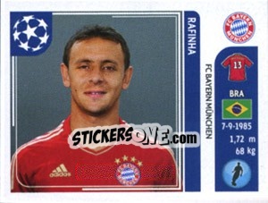 Cromo Rafinha - UEFA Champions League 2011-2012 - Panini