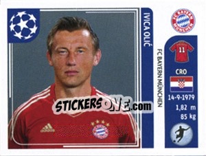 Sticker Ivica Olic - UEFA Champions League 2011-2012 n. 21 - Panini