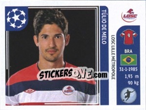 Sticker Tulio de Melo - UEFA Champions League 2011-2012 - Panini
