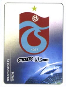 Sticker Trabzonspor AS Badge - UEFA Champions League 2011-2012 n. 124 - Panini