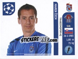 Sticker Marek Cech - UEFA Champions League 2011-2012 n. 130 - Panini