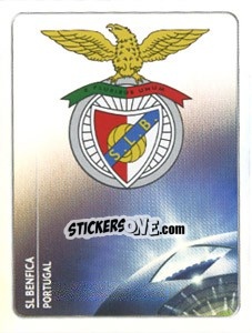 Sticker SL Benfica Badge - UEFA Champions League 2011-2012 n. 158 - Panini