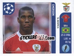 Sticker Emerson - UEFA Champions League 2011-2012 n. 162 - Panini