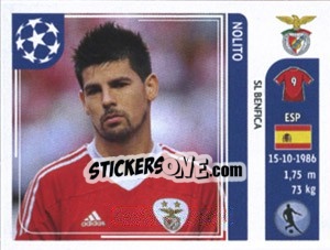 Cromo Nolito - UEFA Champions League 2011-2012 n. 171 - Panini
